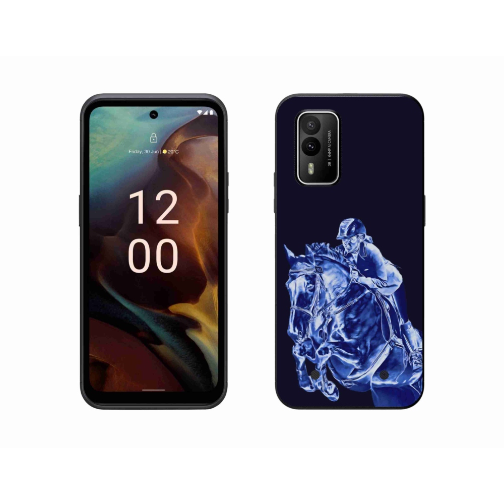 Zselés borítás mmCase a Nokia XR21 készülékhez - versenyló