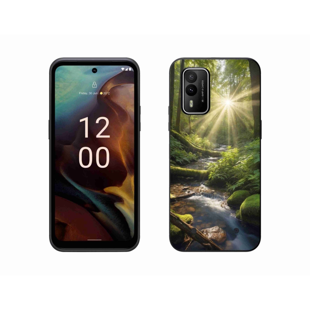 Zselés borítás mmCase for Nokia XR21 - erdő mélysége