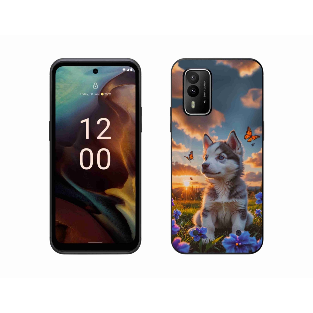 mmCase gél tok a Nokia XR21-hez – husky naplementekor
