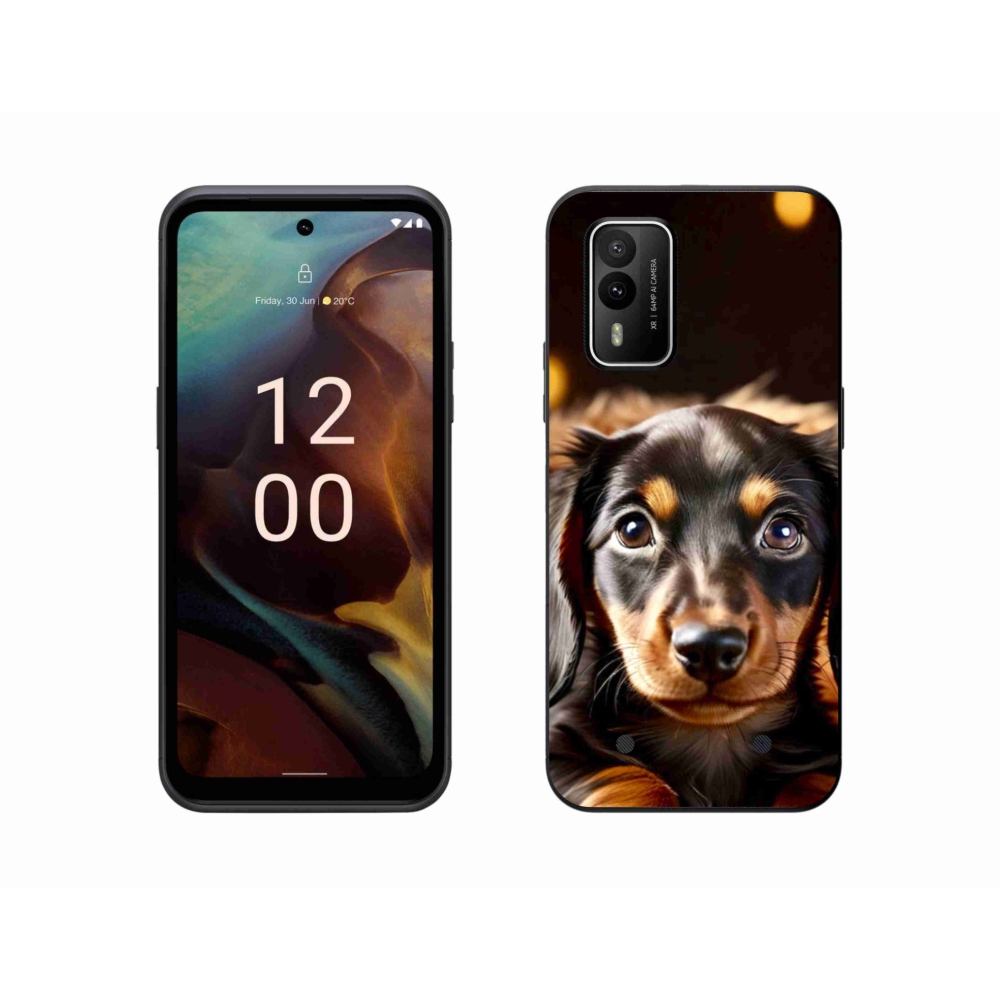 Zselés borítás mmCase a Nokia XR21 készülékhez - tacskó