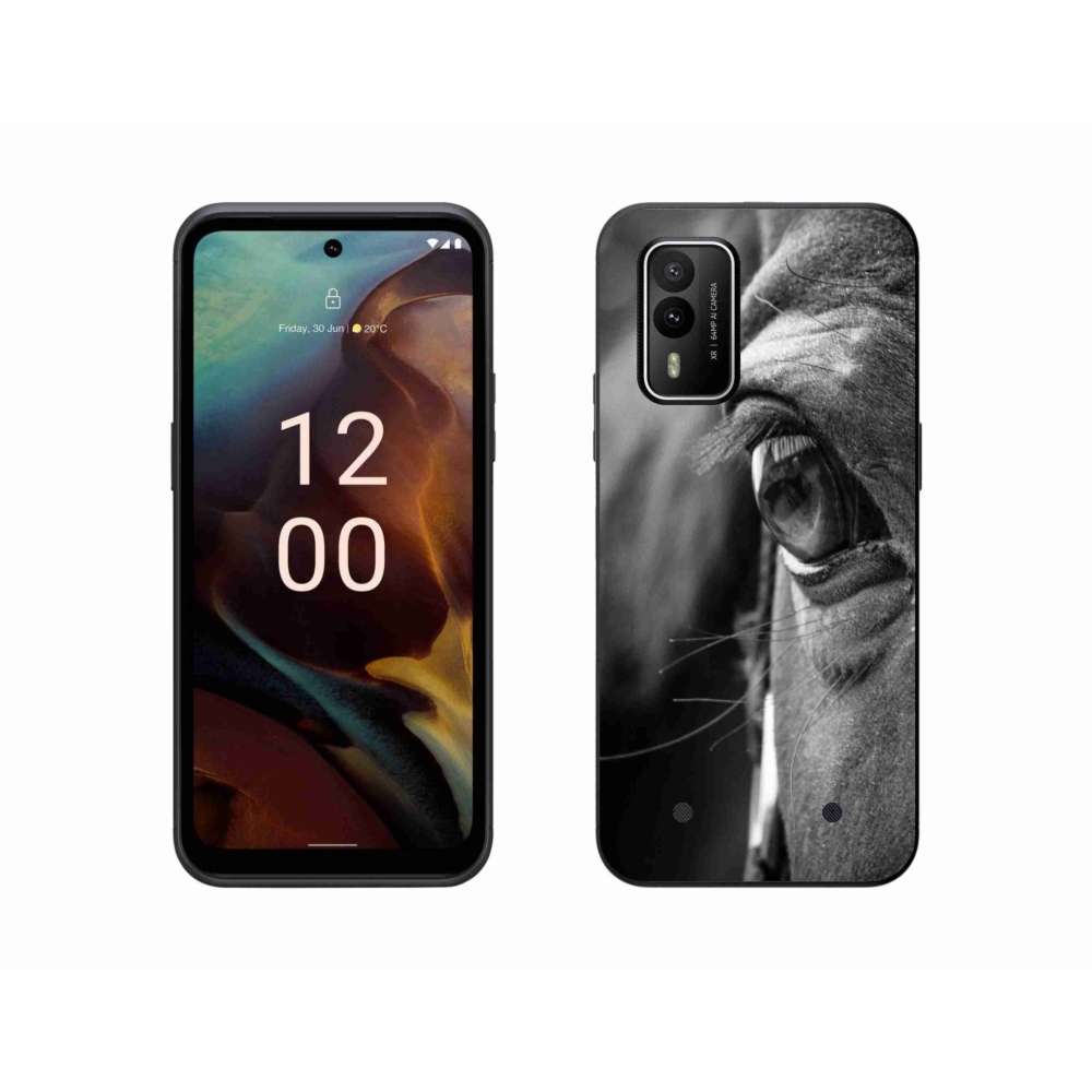 mmCase gél tok a Nokia XR21-hez – lófej mintás