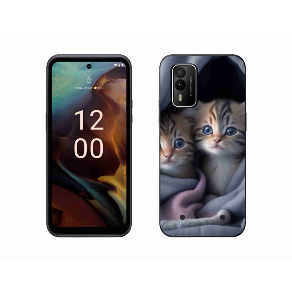 Zselés borítás mmCase a Nokia XR21 készülékhez - cat duo 2