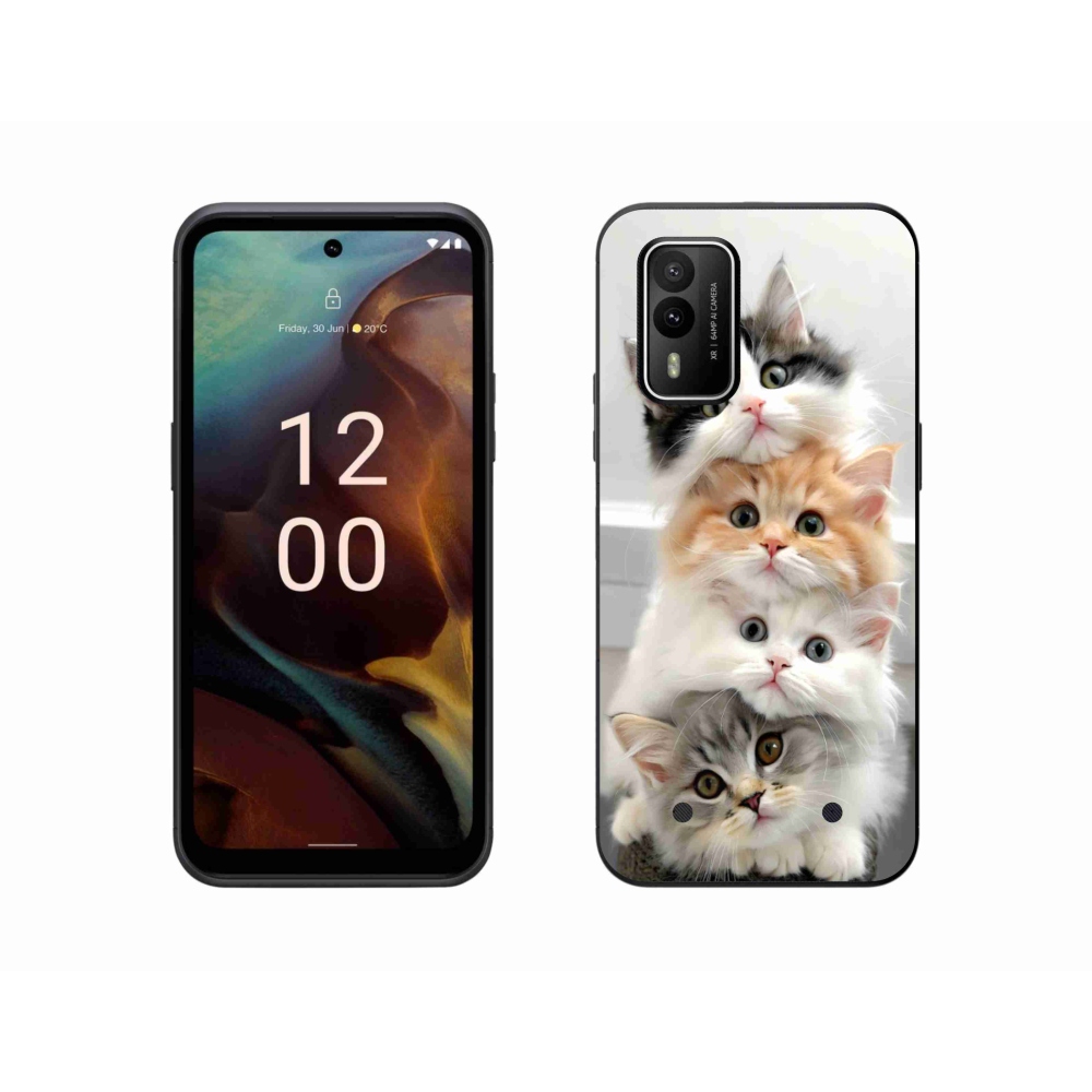Zselés borítás mmCase a Nokia XR21 készülékhez - cat group