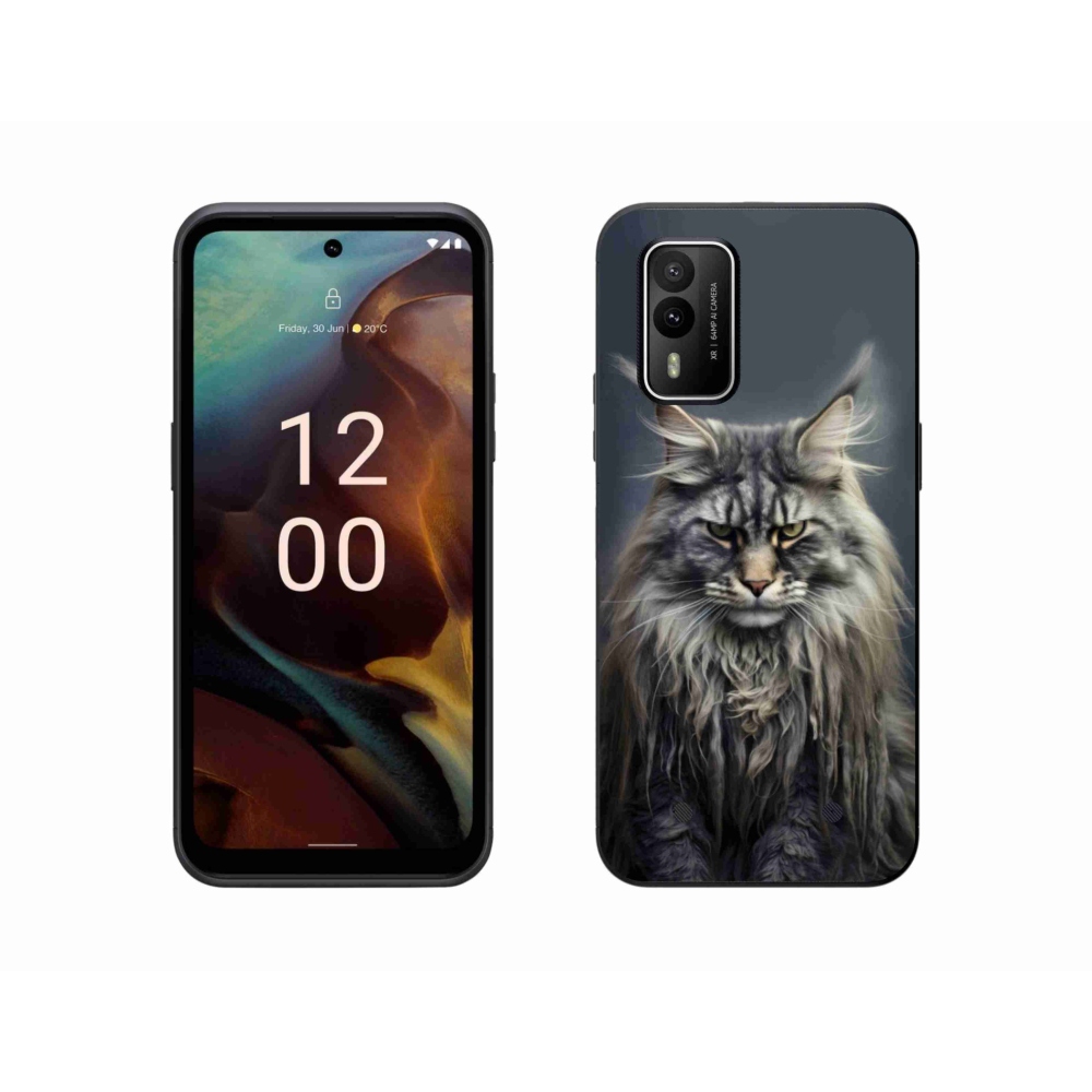 Zselés borítás mmCase a Nokia XR21 készülékhez - Tolószék View 4