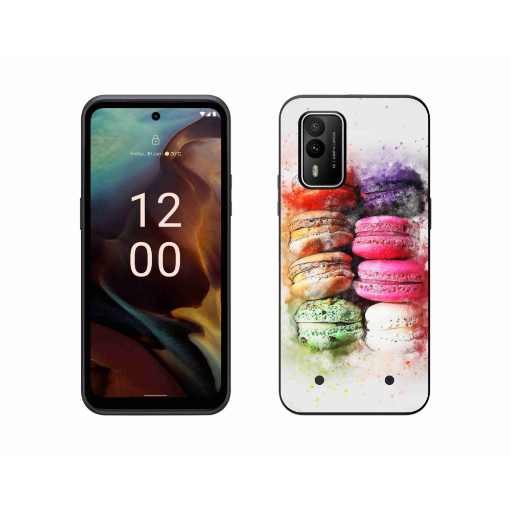 Zselés borítás mmCase a Nokia XR21 készülékhez - makarónik