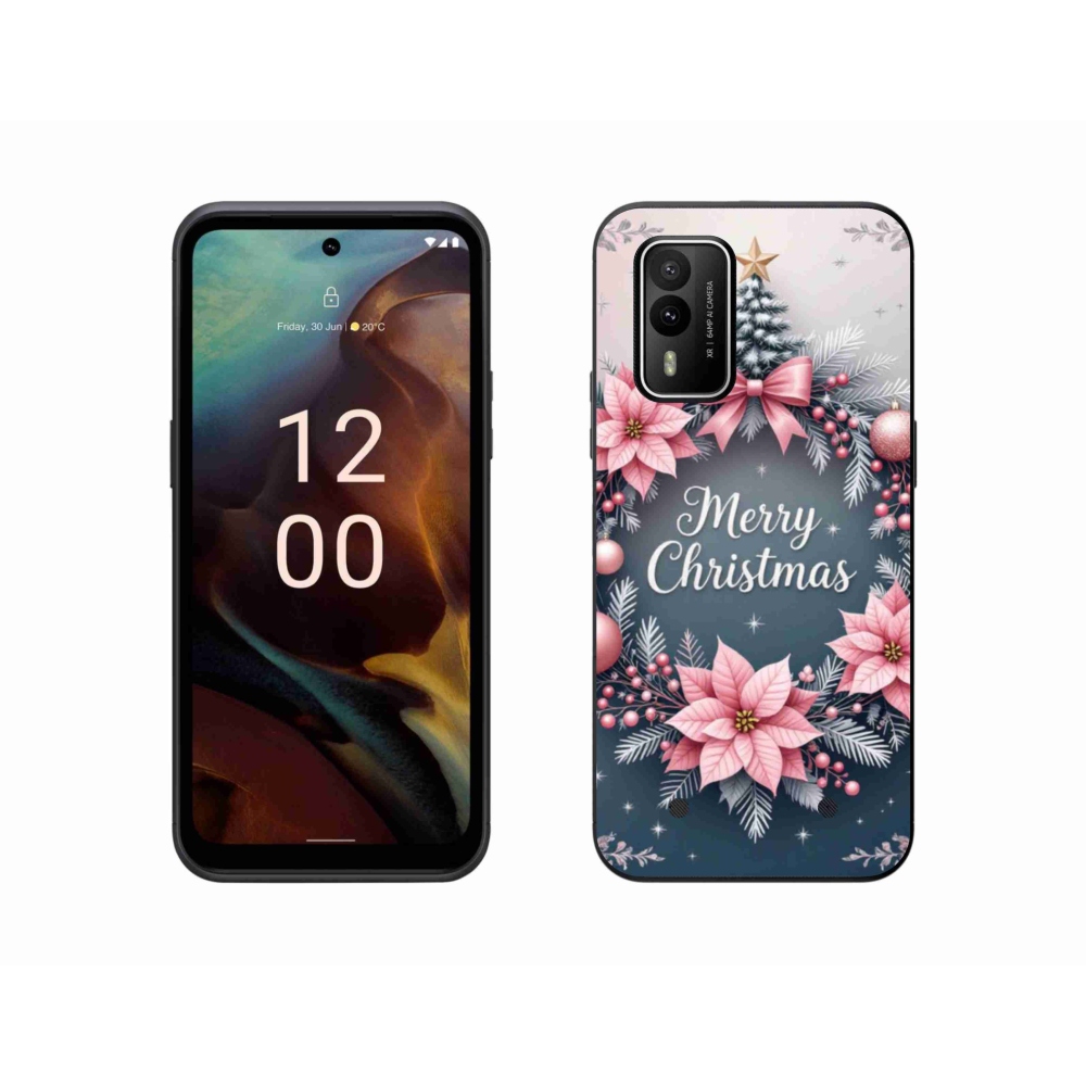 Gél borító mmCase a Nokia XR21 készülékhez - boldog karácsonyt!