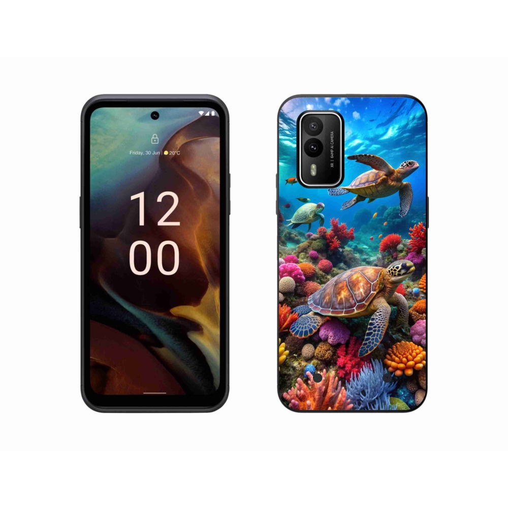 Zselés borítás mmCase a Nokia XR21 készülékhez - Sea World 2