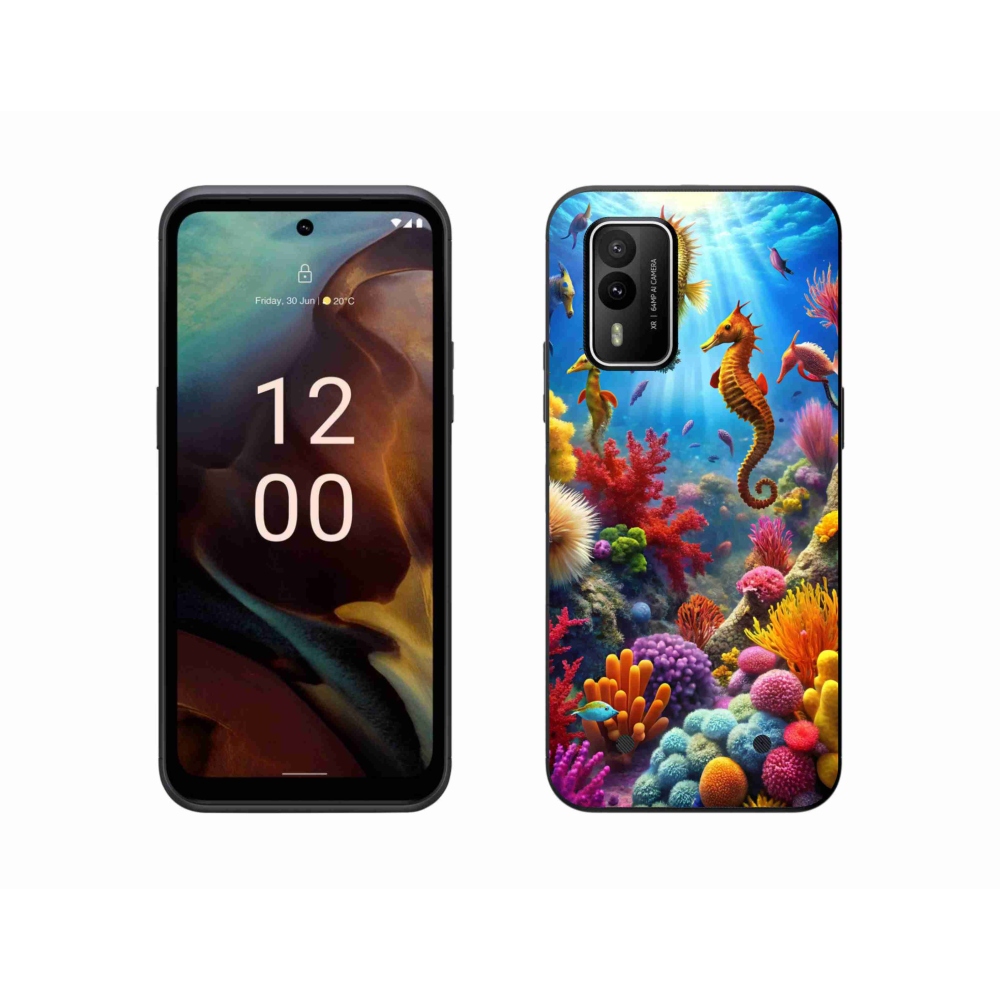 Zselés borítás mmCase a Nokia XR21 készülékhez - Sea World 3