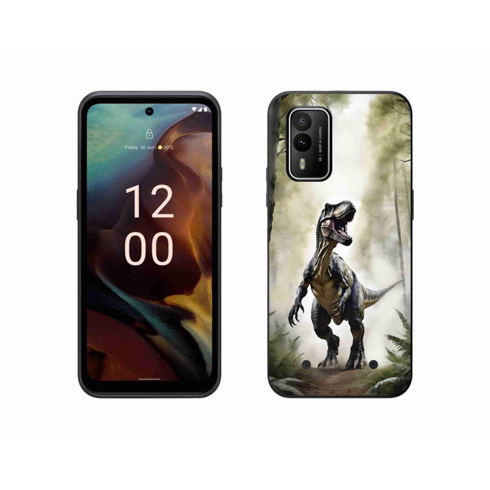 mmCase gél tok a Nokia XR21-hez – dühös T-Rex