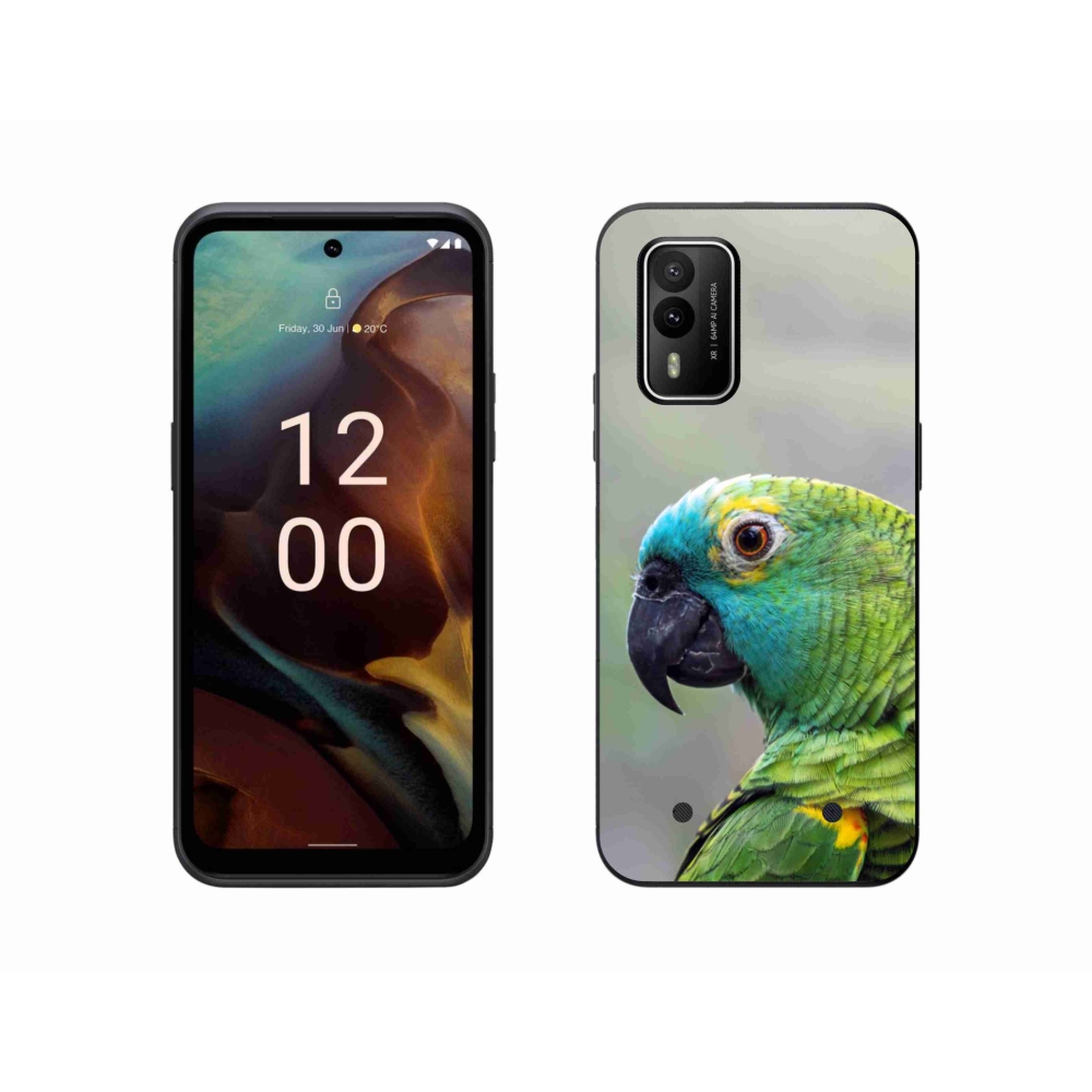 Zselés borítás mmCase a Nokia XR21 készülékhez - papagáj amazon