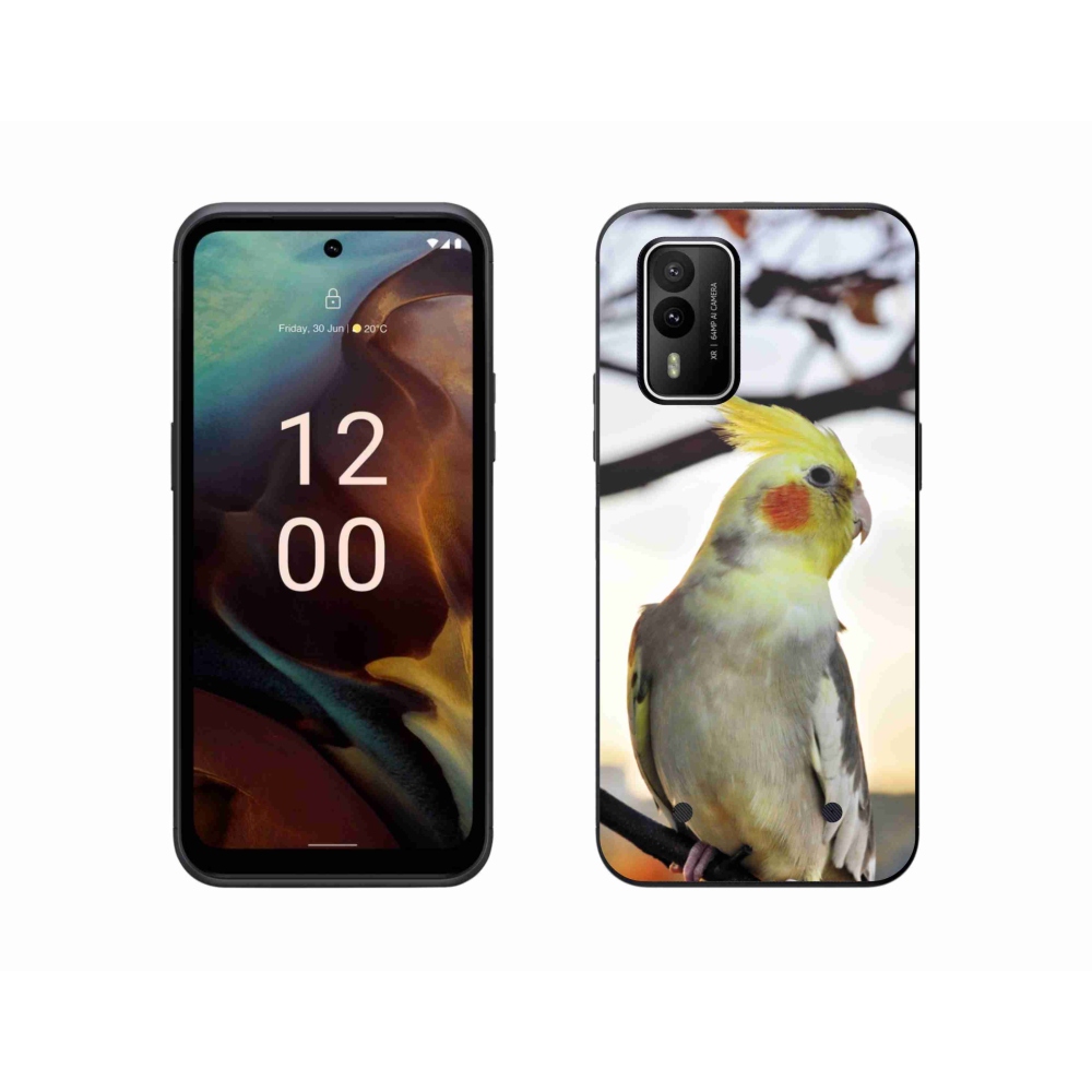 Zselés borítás mmCase a Nokia XR21 készülékhez - papagáj korela