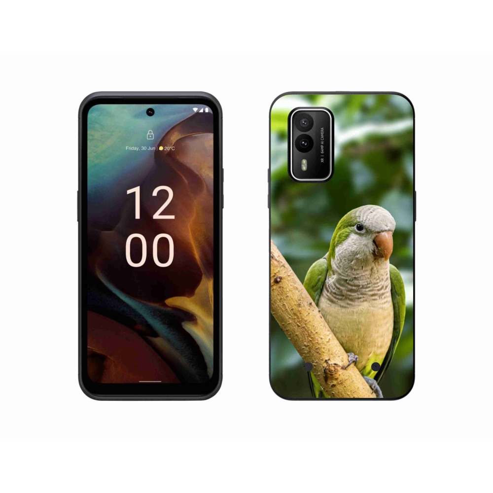 Zselés borítás mmCase a Nokia XR21 készülékhez - papagáj