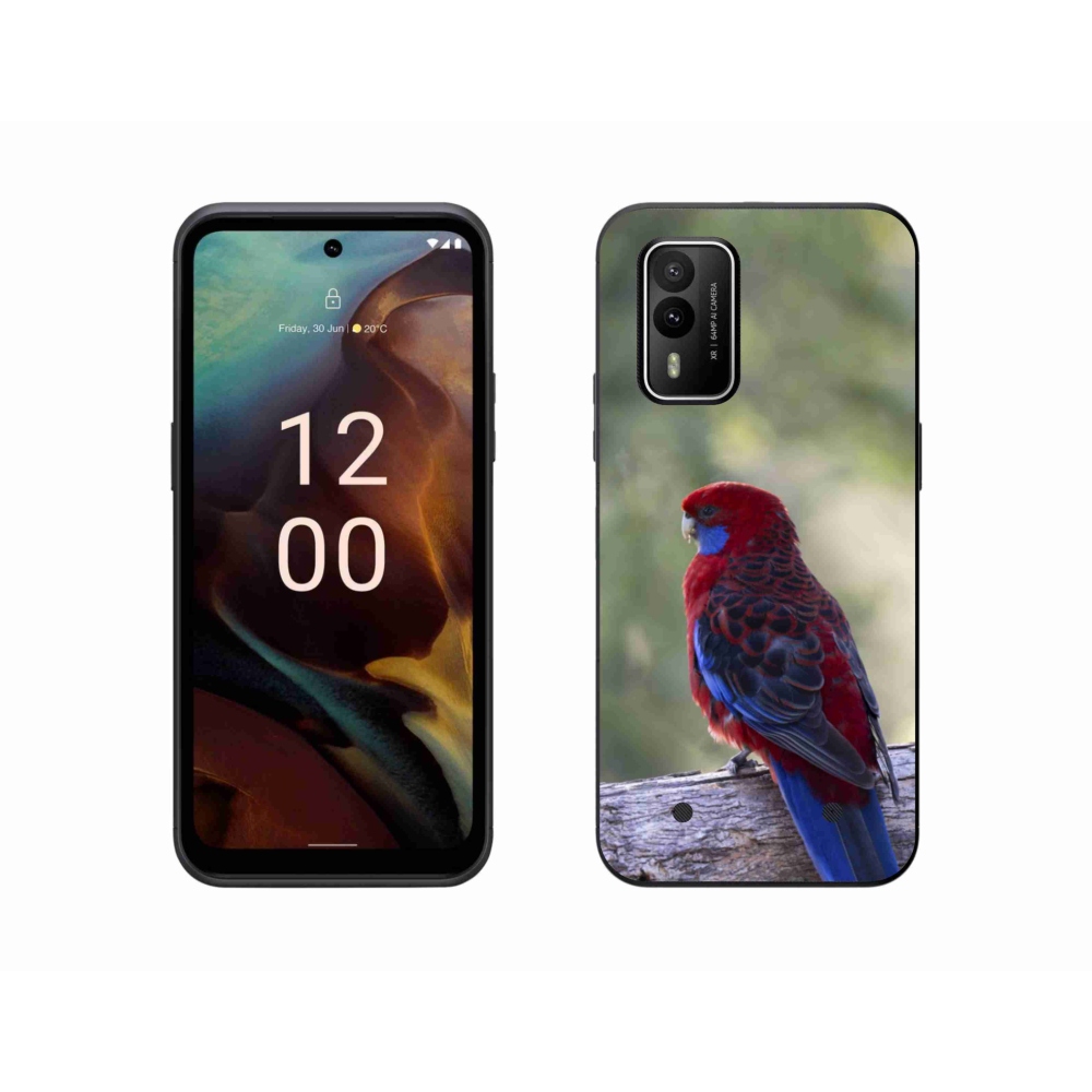 Zselés borítás mmCase a Nokia XR21 készülékhez - papagáj rosela
