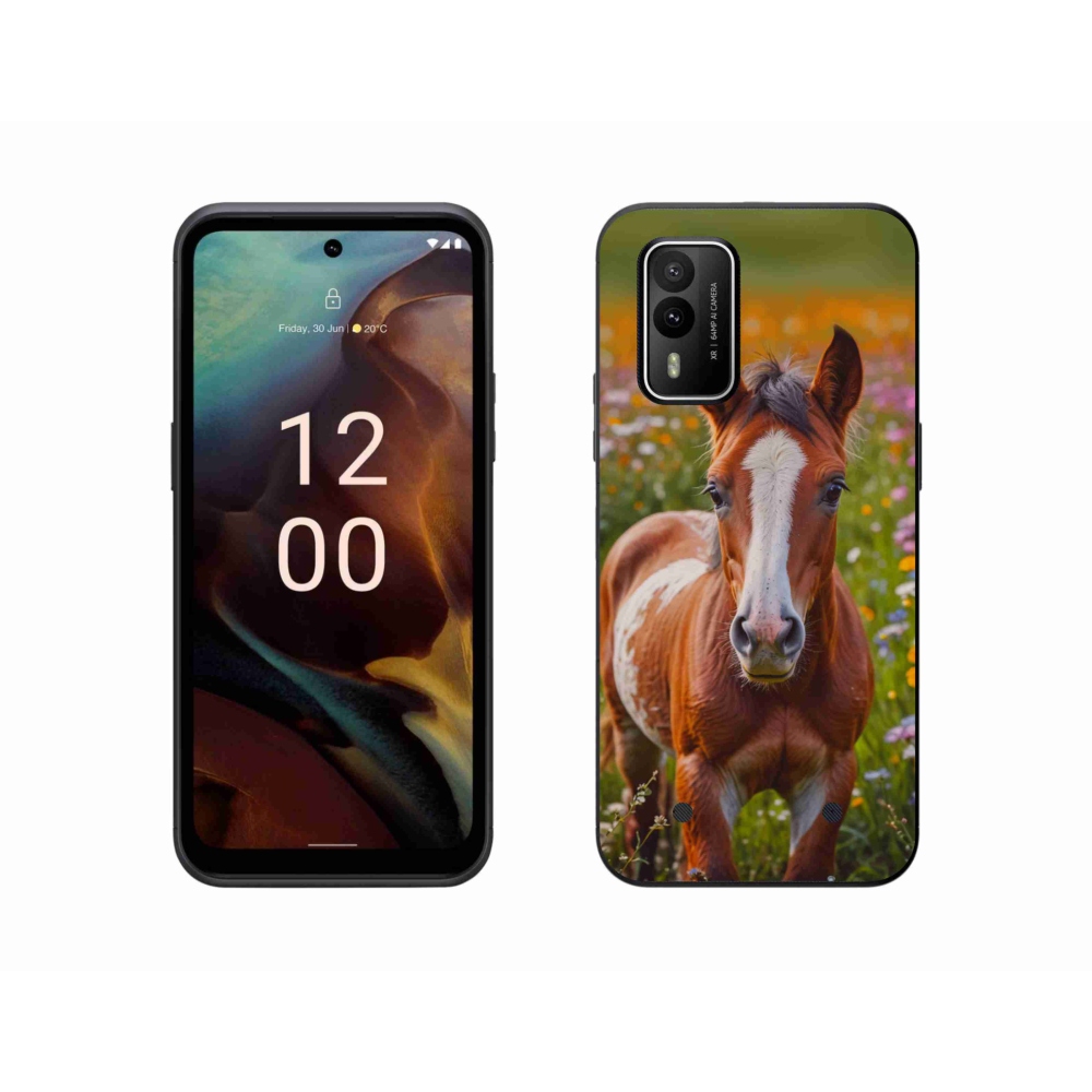 mmCase gél tok a Nokia XR21-hez – aranyos csikó