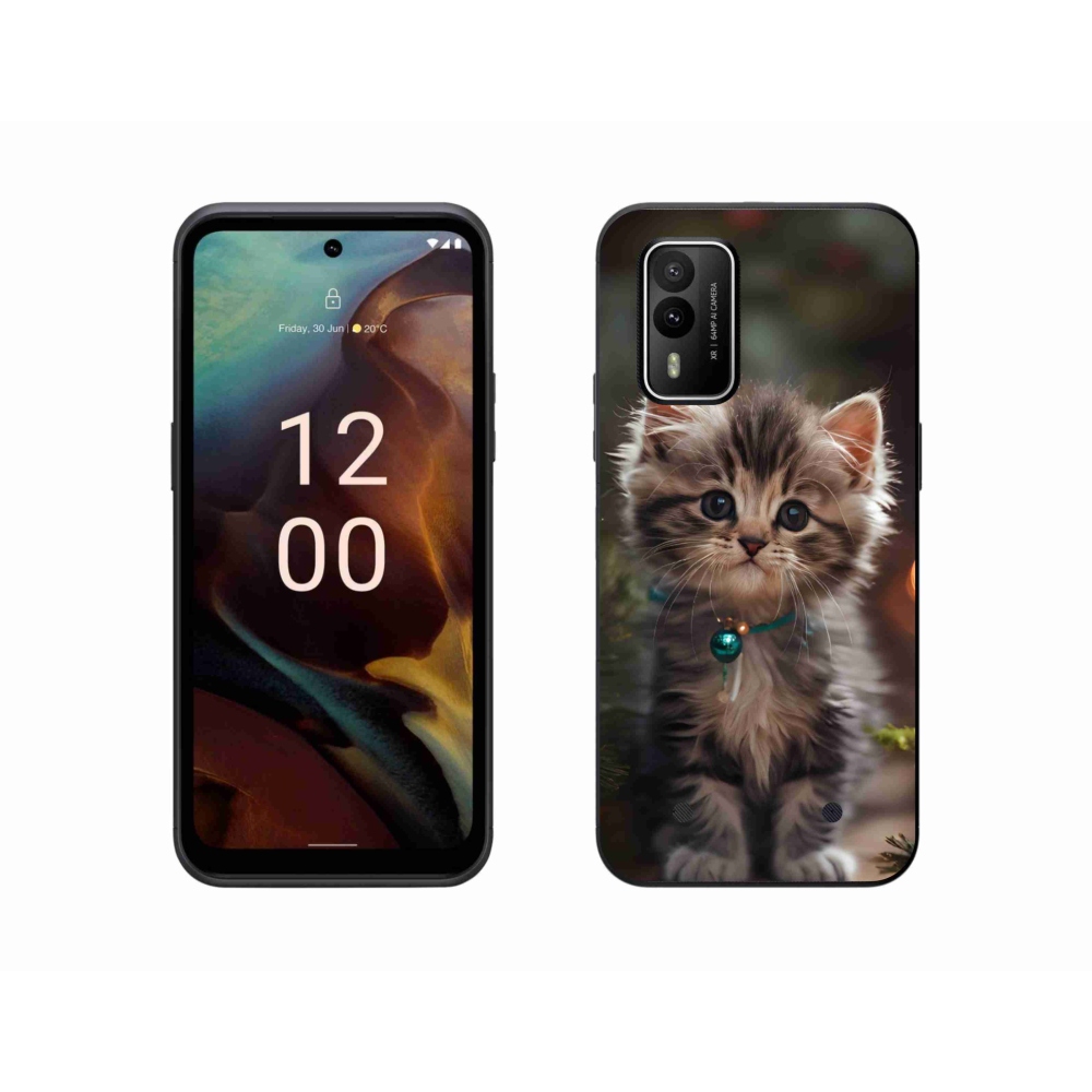 mmCase gél tok a Nokia XR21-hez – aranyos cica 11