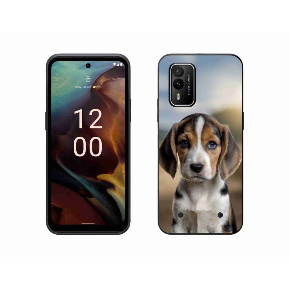 mmCase gél tok a Nokia XR21-hez – aranyos beagle