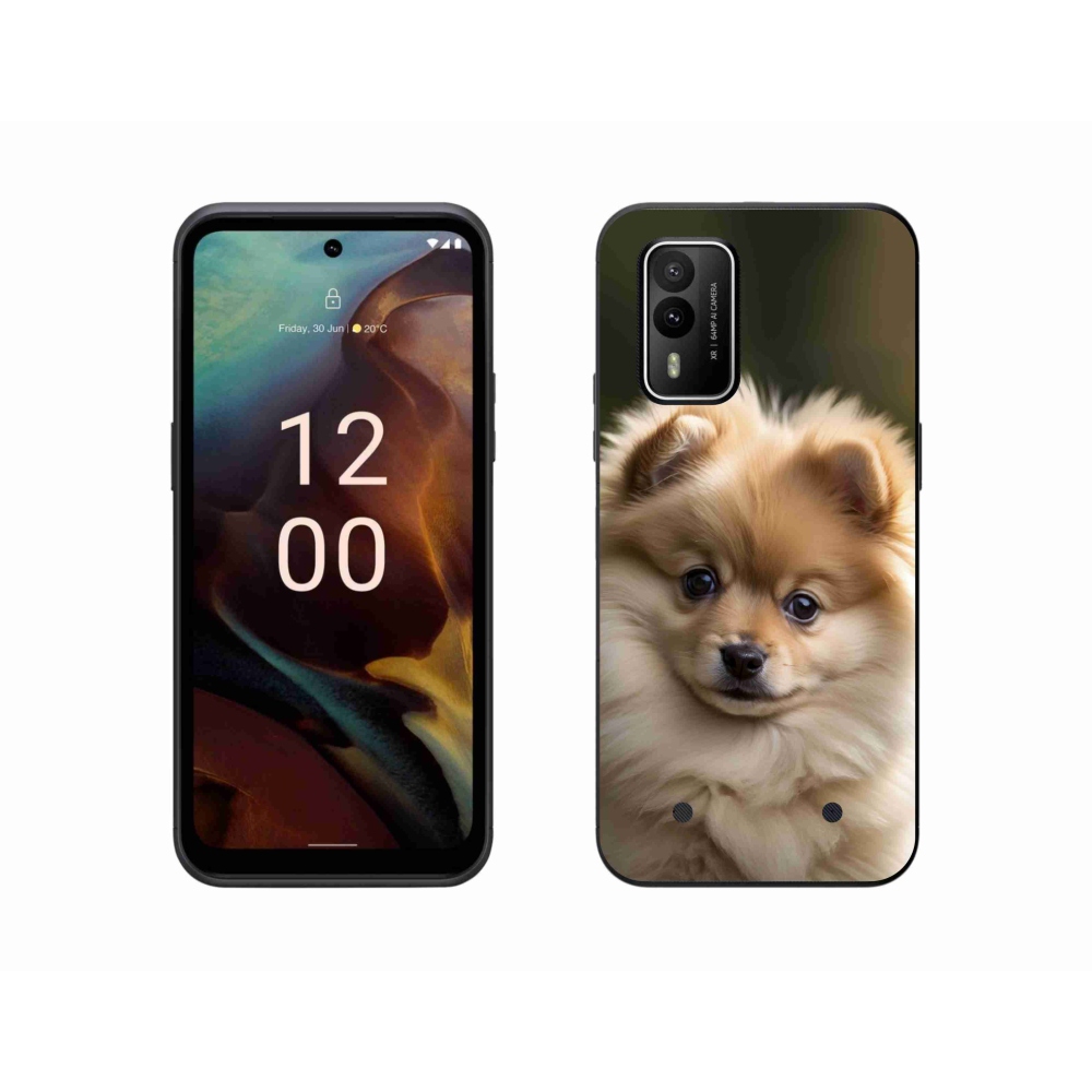 mmCase gél tok a Nokia XR21-hez – aranyos pomerániai 2