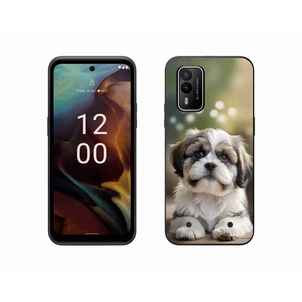 mmCase gél tok a Nokia XR21-hez – aranyos shih-tzu