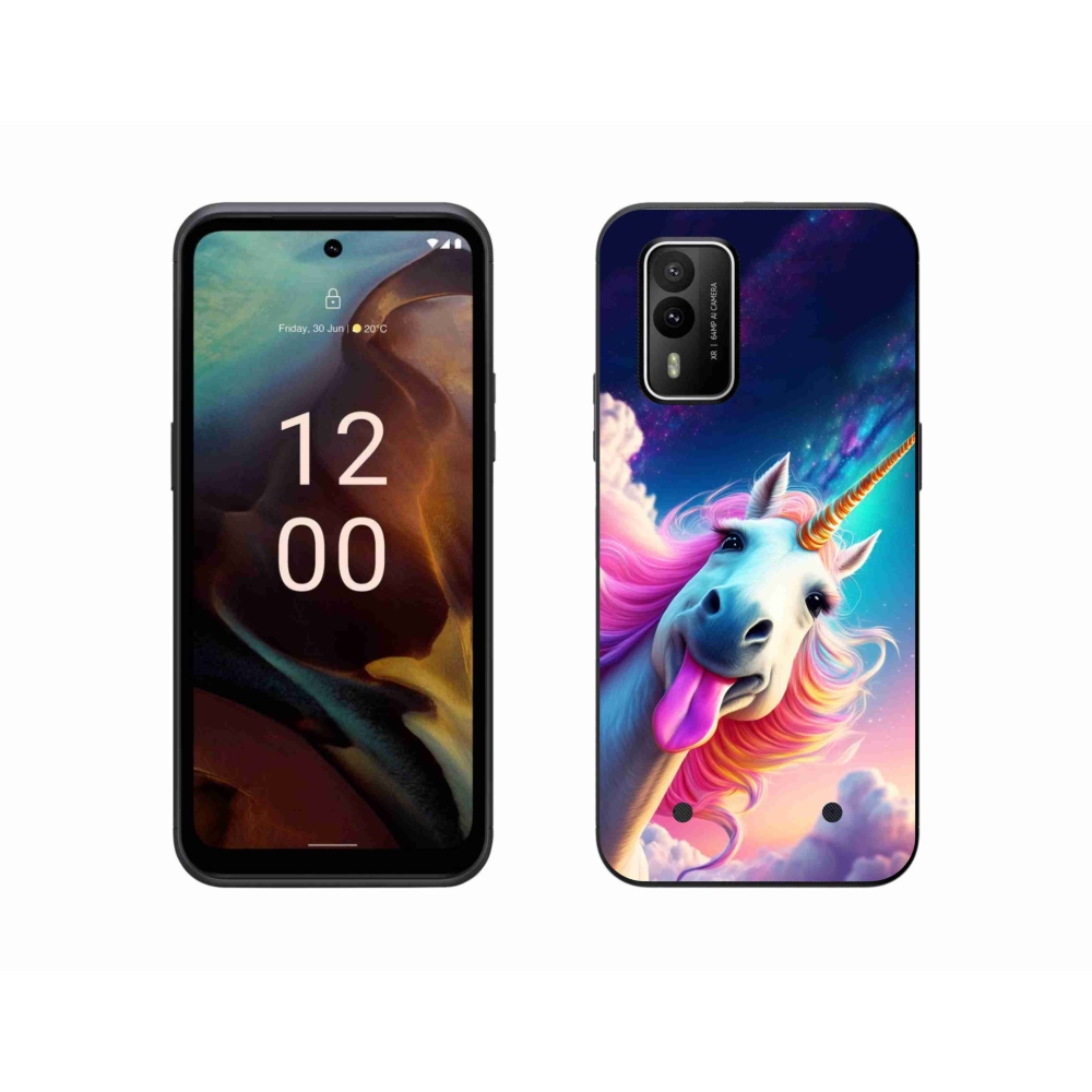 mmCase gél tok a Nokia XR21-hez – őrült egyszarvú