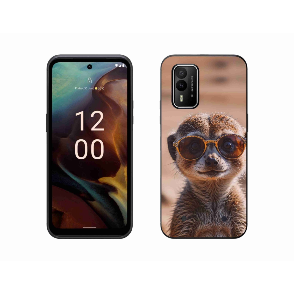 Gél borítás mmCase a Nokia XR21 készülékhez - stílusos surikata