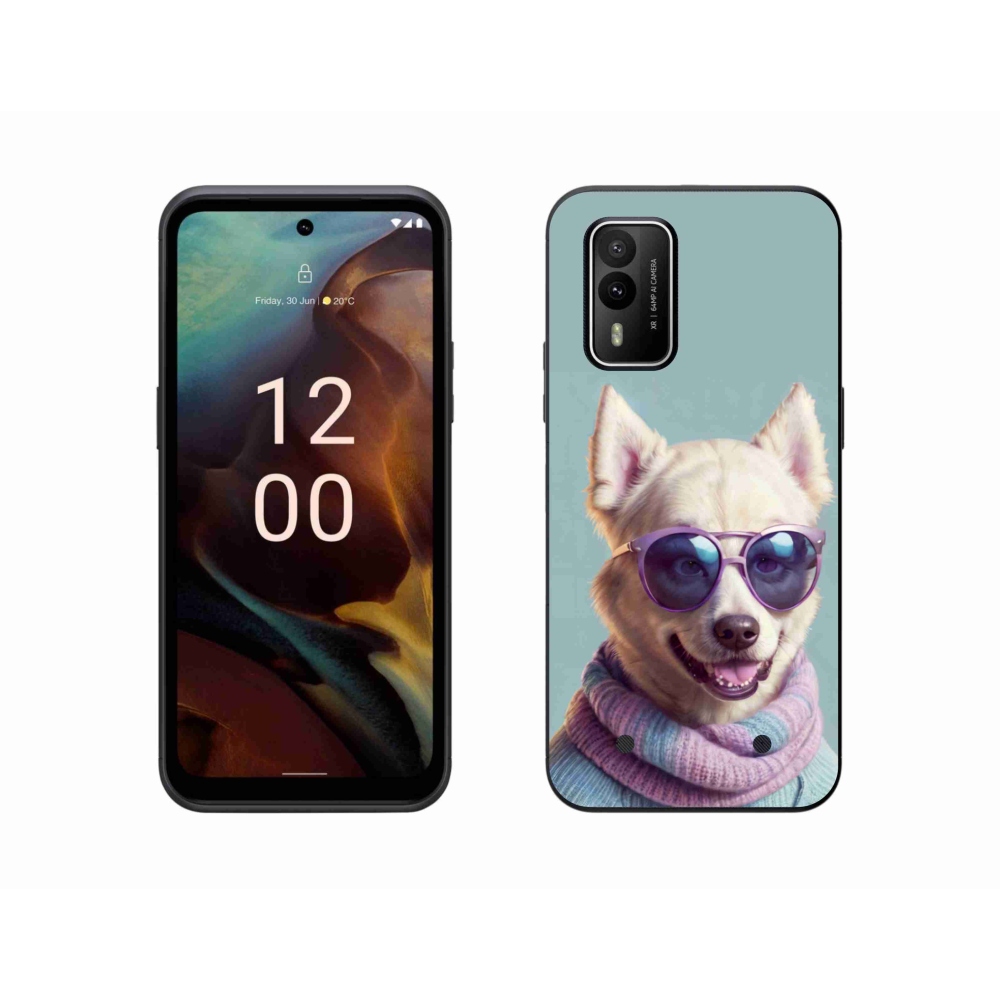 Zselés borítás mmCase a Nokia XR21 készülékhez - elegáns német csúcs