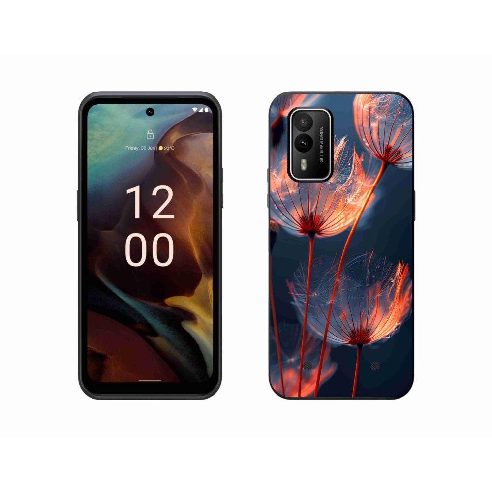 Zselés borítás mmCase a Nokia XR21 készülékhez - világító pehely
