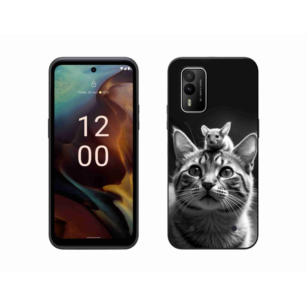 Zselés borítás mmCase a Nokia XR21 készülékhez - állatbarátság 2