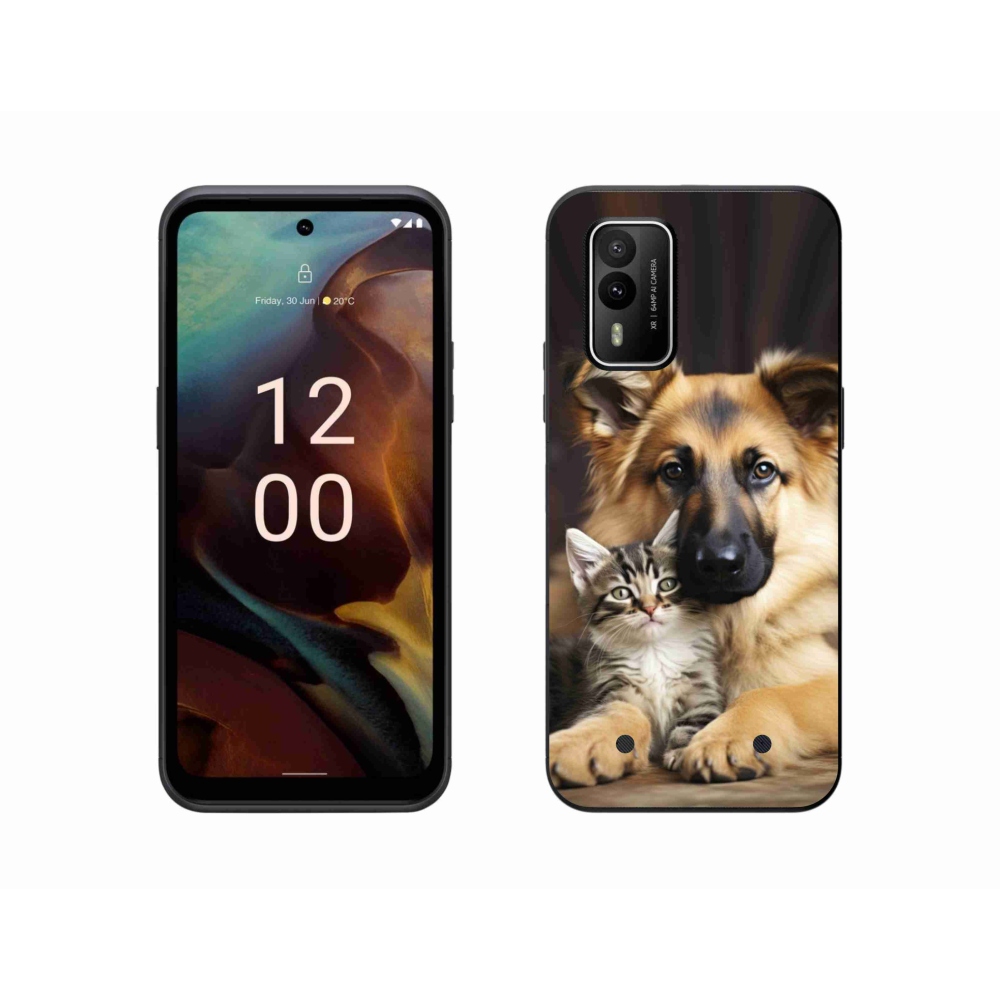 Zselés borítás mmCase a Nokia XR21 készülékhez - állatbarátság