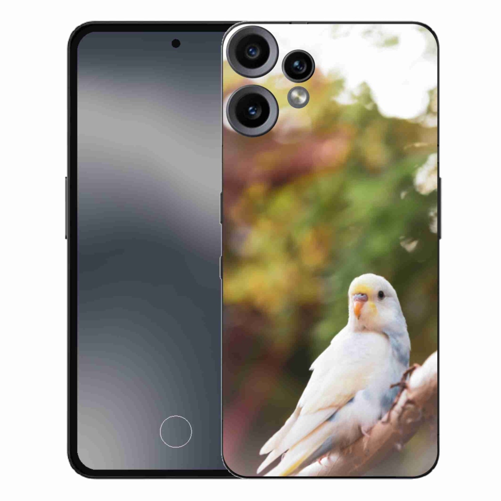 Zselés tok mmCase a Nothing CMF Phone 2 Pro készülékhez - andulka fehér