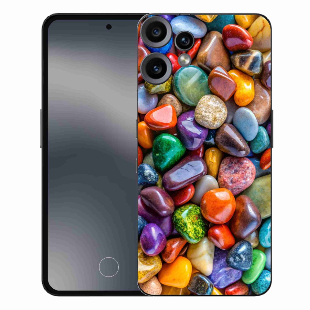 Zselés borítás mmCase a Nothing CMF Phone 2 Pro készülékhez - színes strasszkövek
