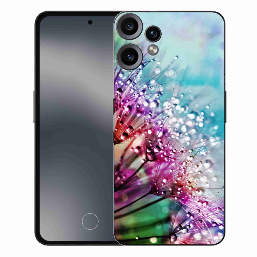 Zselés borítás mmCase a Nothing CMF Phone 2 Pro készülékhez - színes virágok