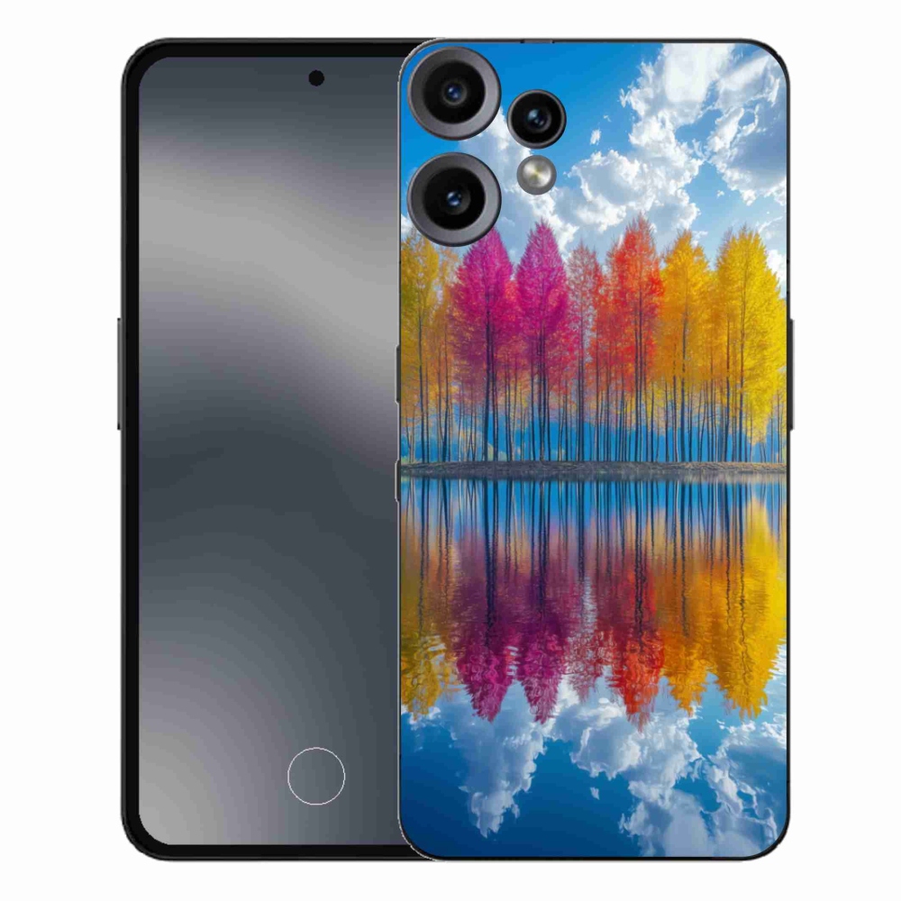 Zselés borítás mmCase a Nothing CMF Phone 2 Pro készülékhez - színes fák