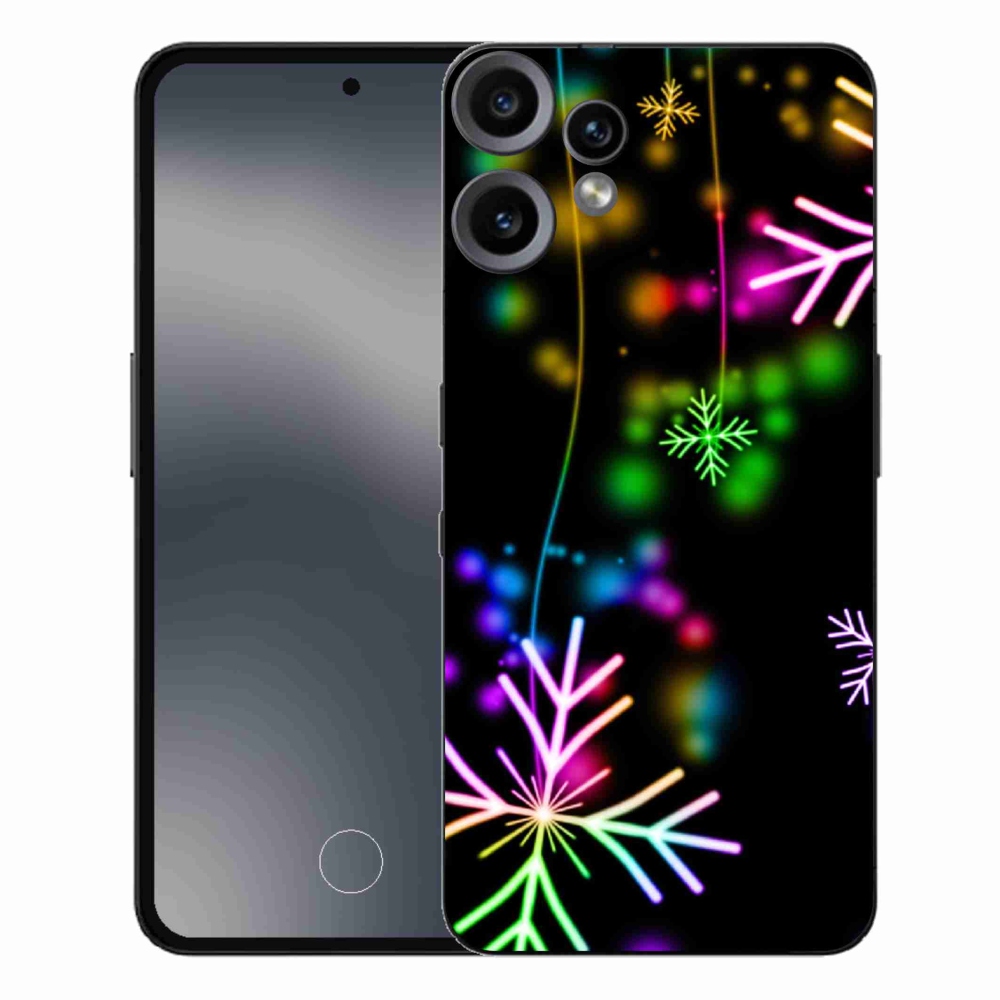Zselés borítás mmCase a Nothing CMF Phone 2 Pro készülékhez - színes pelyhekkel