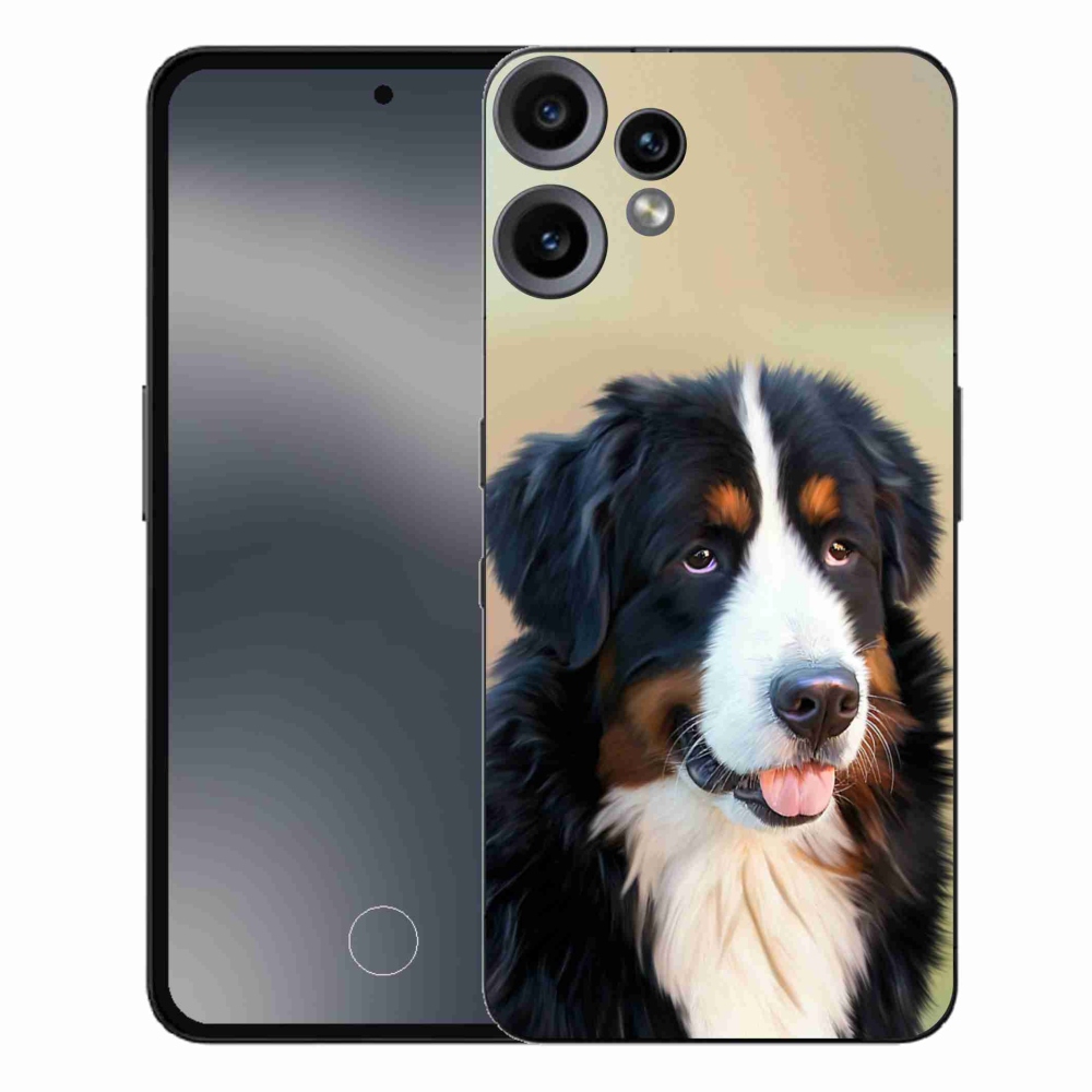 Zselés borítás mmCase a Nothing CMF Phone 2 Pro készülékhez - Berni hegyi kutya