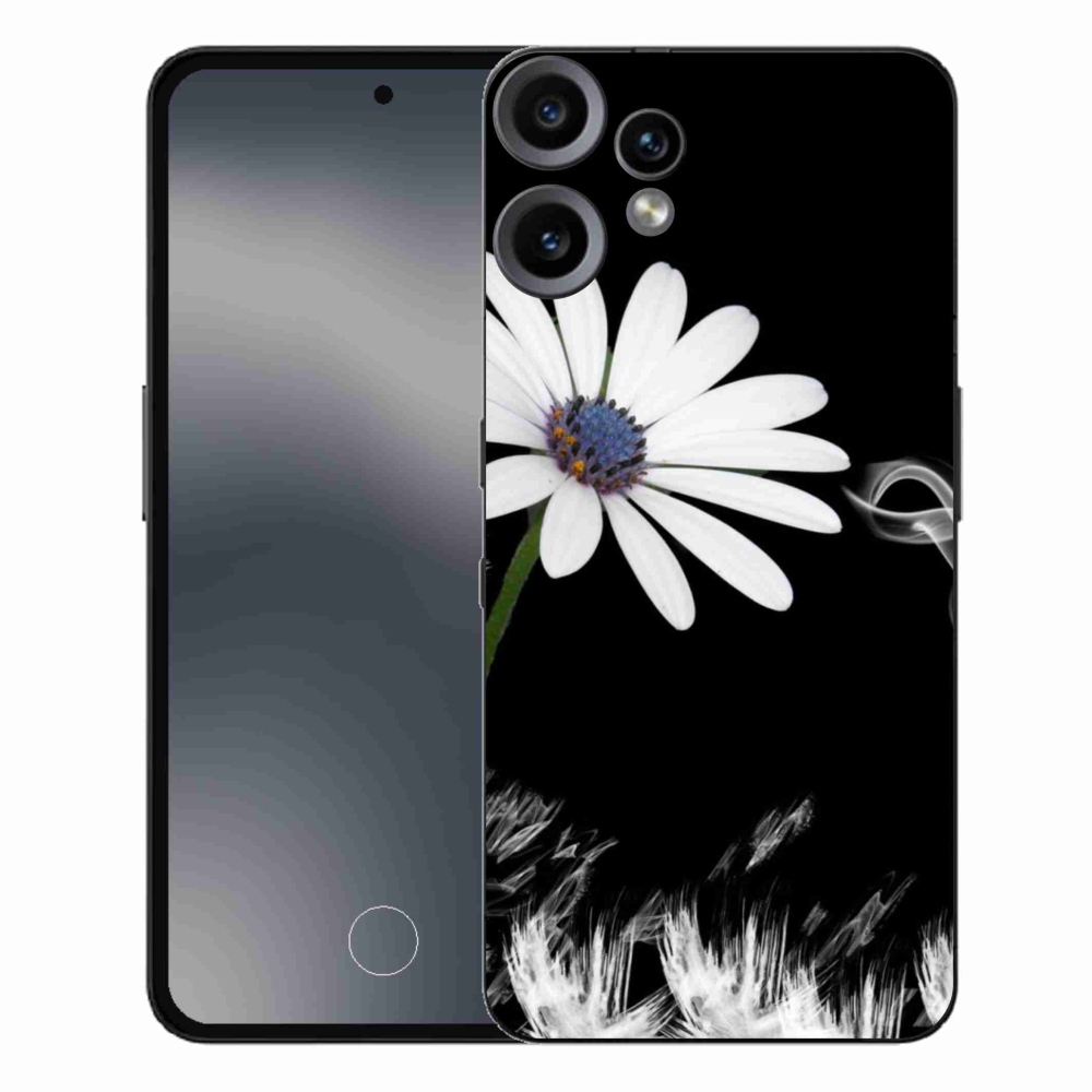 Zselés borítás mmCase a Nothing CMF Phone 2 Pro készülékhez - fehér virág