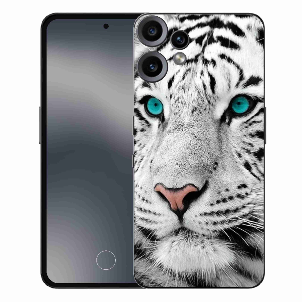 Zselés borítás mmCase a Nothing CMF Phone 2 Pro készülékhez - fehér tigris