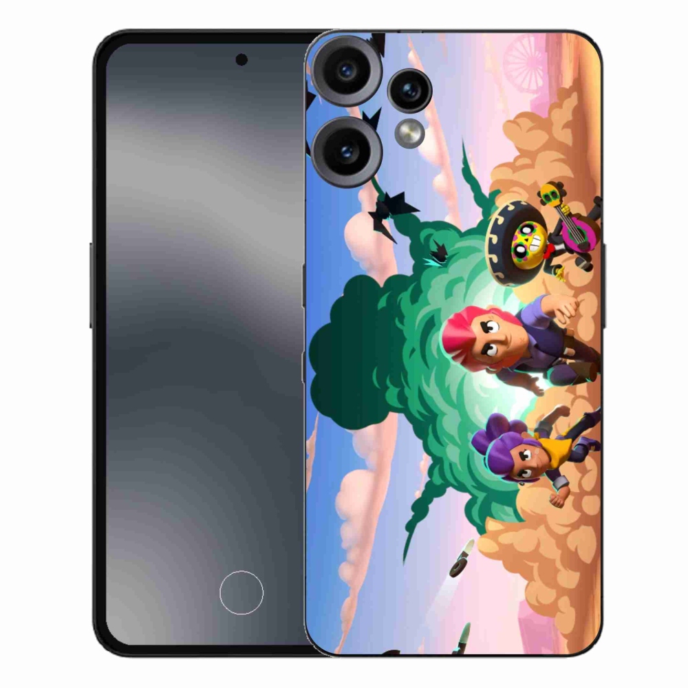 Zselés borítás mmCase a Nothing CMF Phone 2 Pro készülékhez - bravúros csillagok
