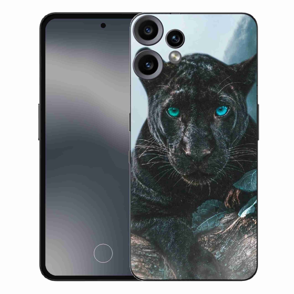 Zselés borítás mmCase a Nothing CMF Phone 2 Pro készülékhez - fekete párduc