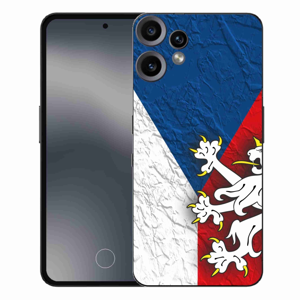 Zselés tok mmCase a Nothing CMF Phone 2 Pro készülékhez - cseh zászló 1