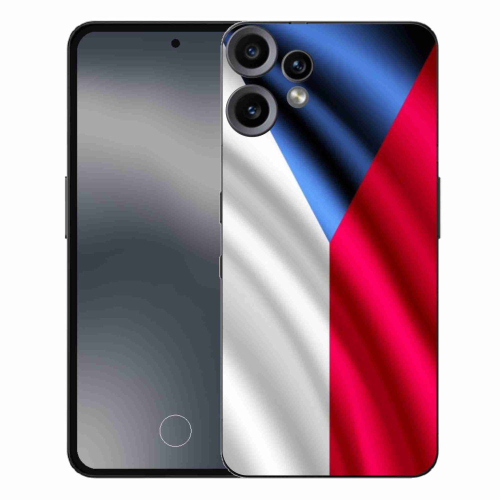 Zselés tok mmCase a Nothing CMF Phone 2 Pro készülékhez - cseh zászló