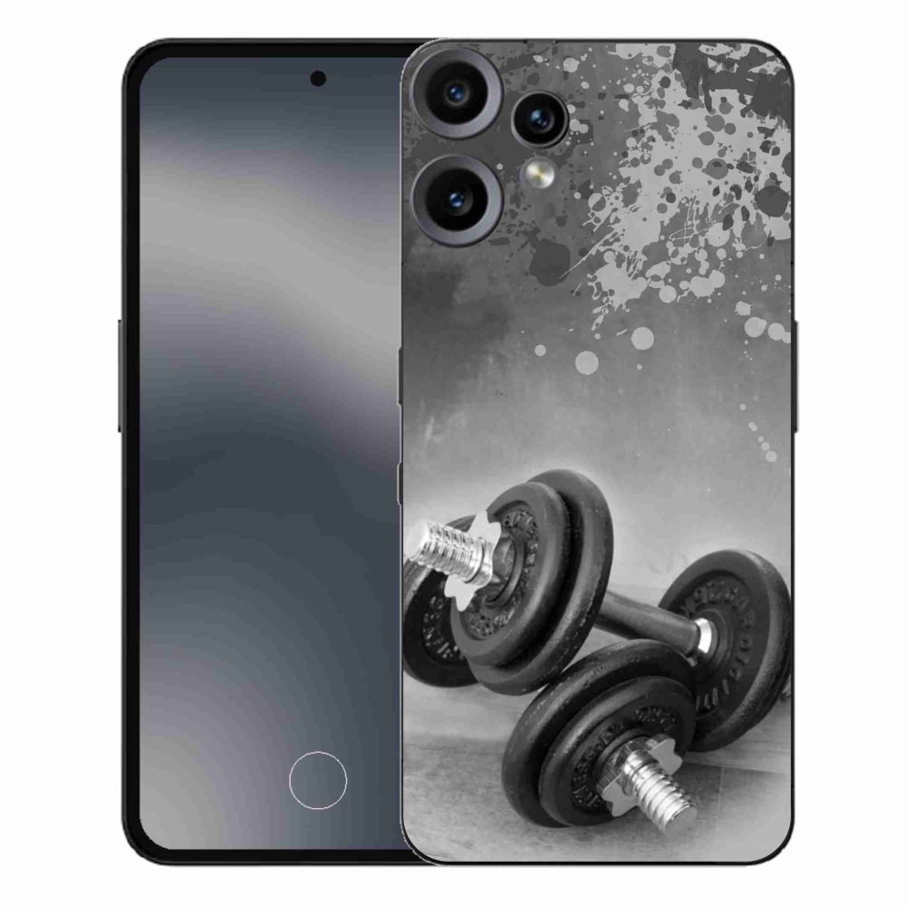 Zselés borítás mmCase a Nothing CMF Phone 2 Pro készülékhez - súlyzók 1