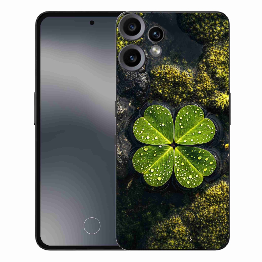 Zselés tok mmCase a Nothing CMF Phone 2 Pro készülékhez - négylevelű lóhere