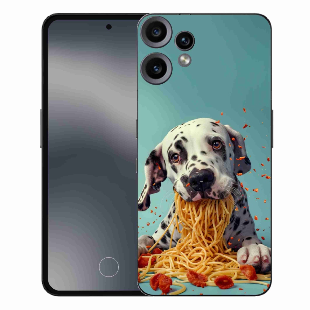 Zselés borítás mmCase a Nothing CMF Phone 2 Pro készülékhez - Dalmata és spagetti