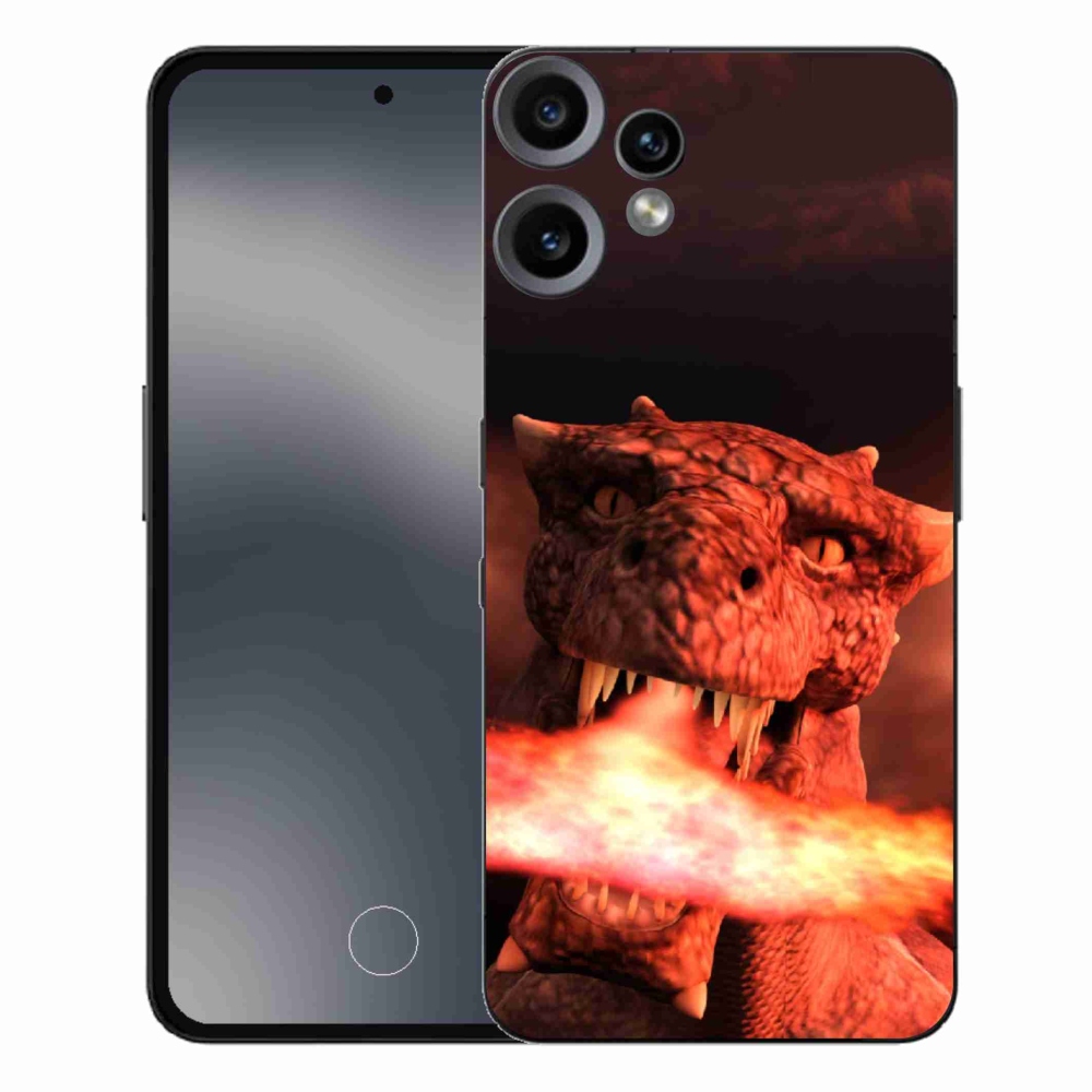 Zselés borítás mmCase a Nothing CMF Phone 2 Pro készülékhez - sárkány