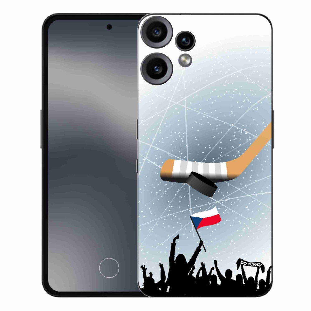 Zselés borítás mmCase a Nothing CMF Phone 2 Pro készülékhez - jégkorongszurkolóknak