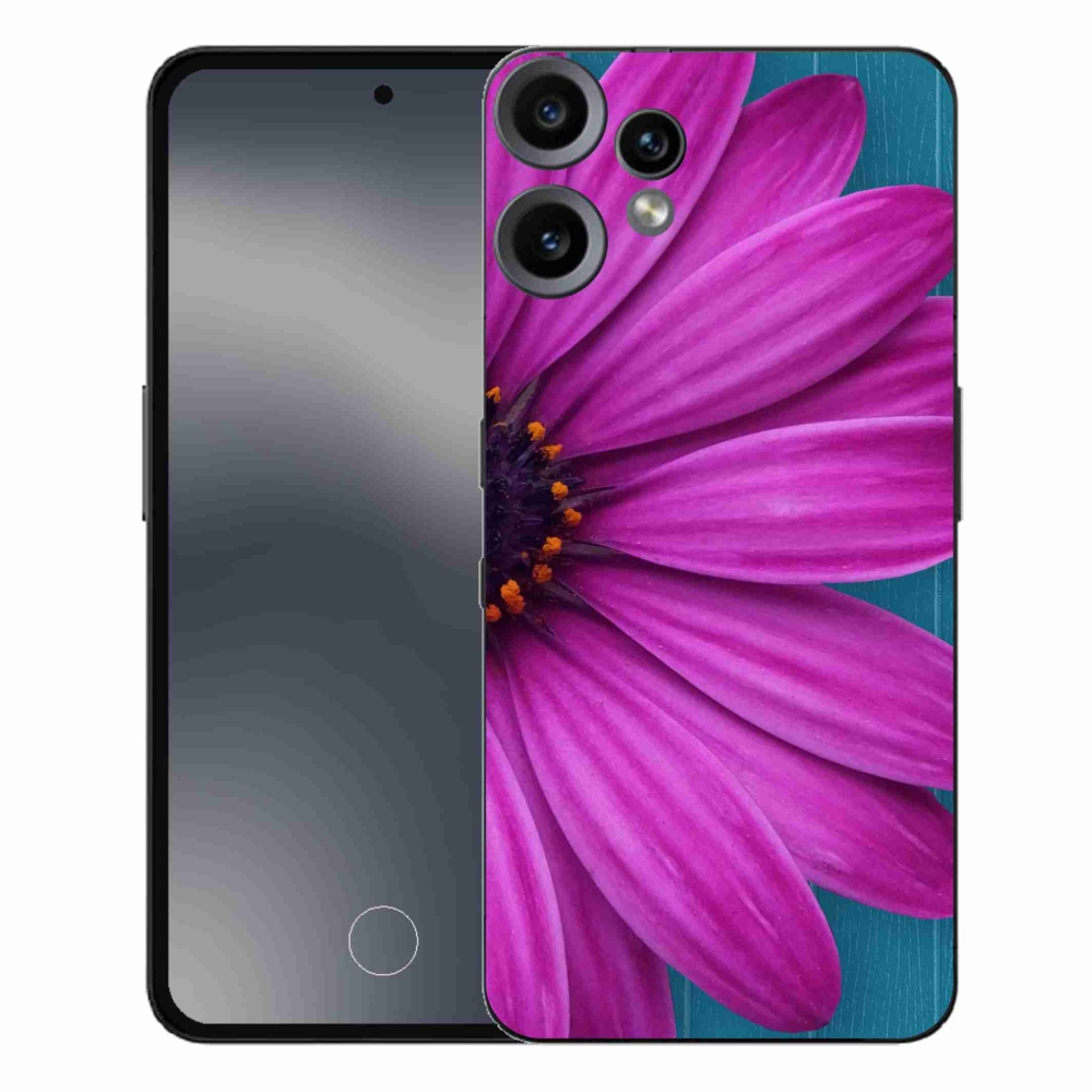 Zselés tok mmCase a Nothing CMF Phone 2 Pro készülékhez - lila színű margaréta