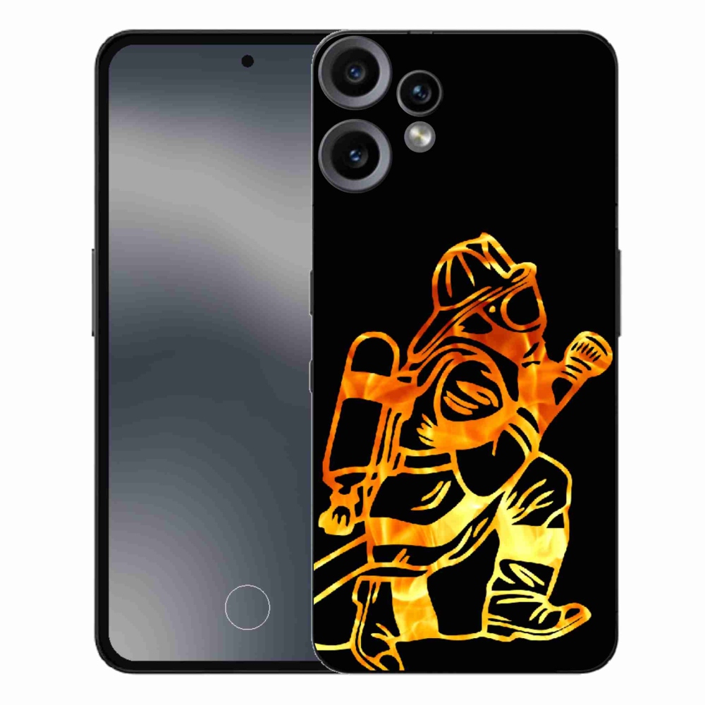 Zselés borítás mmCase a Nothing CMF Phone 2 Pro készülékhez - tűzoltó 1