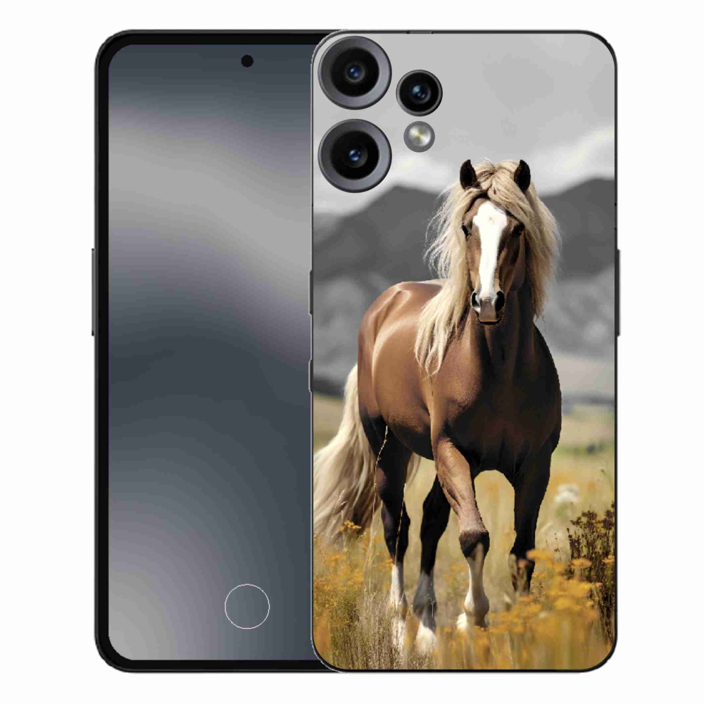 Zselés borítás mmCase a Nothing CMF Phone 2 Pro készülékhez - barna ló 1