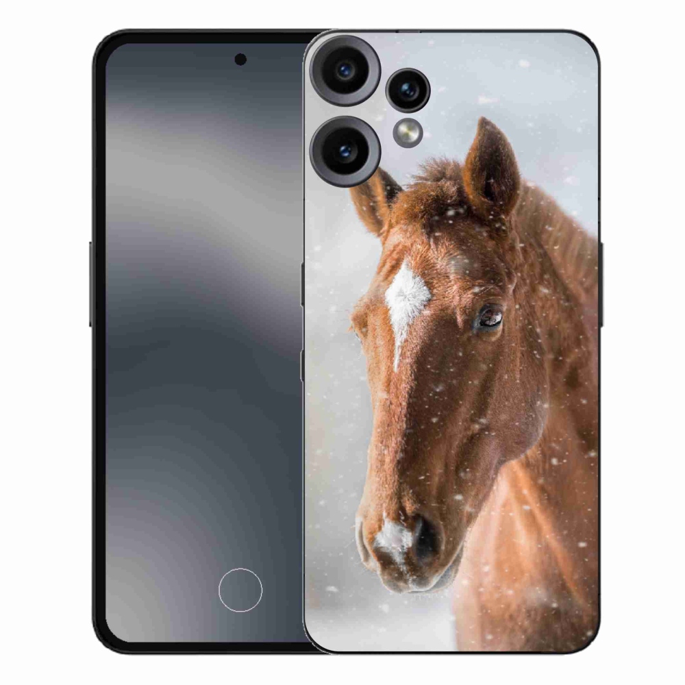 Zselés tok mmCase a Nothing CMF Phone 2 Pro készülékhez - barna ló 2