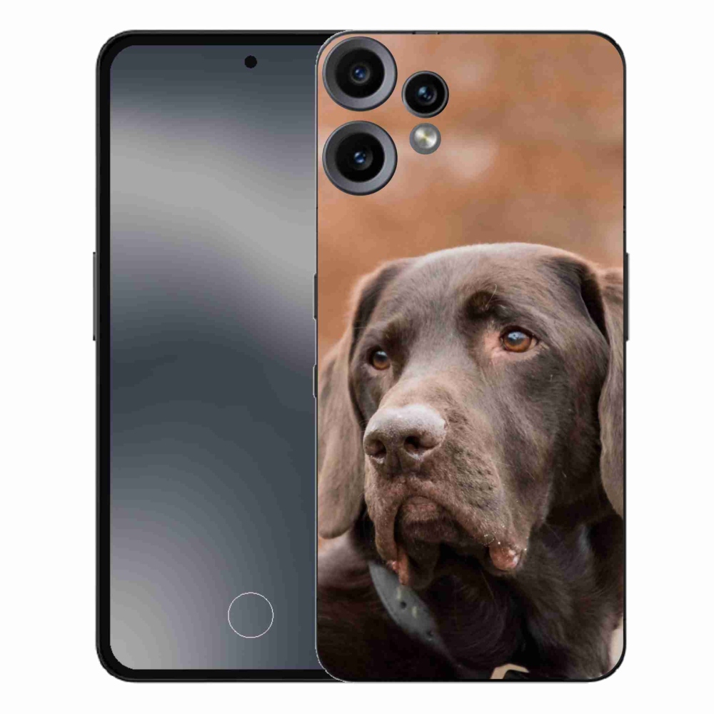 Zselés tok mmCase a Nothing CMF Phone 2 Pro készülékhez - barna labrador színű